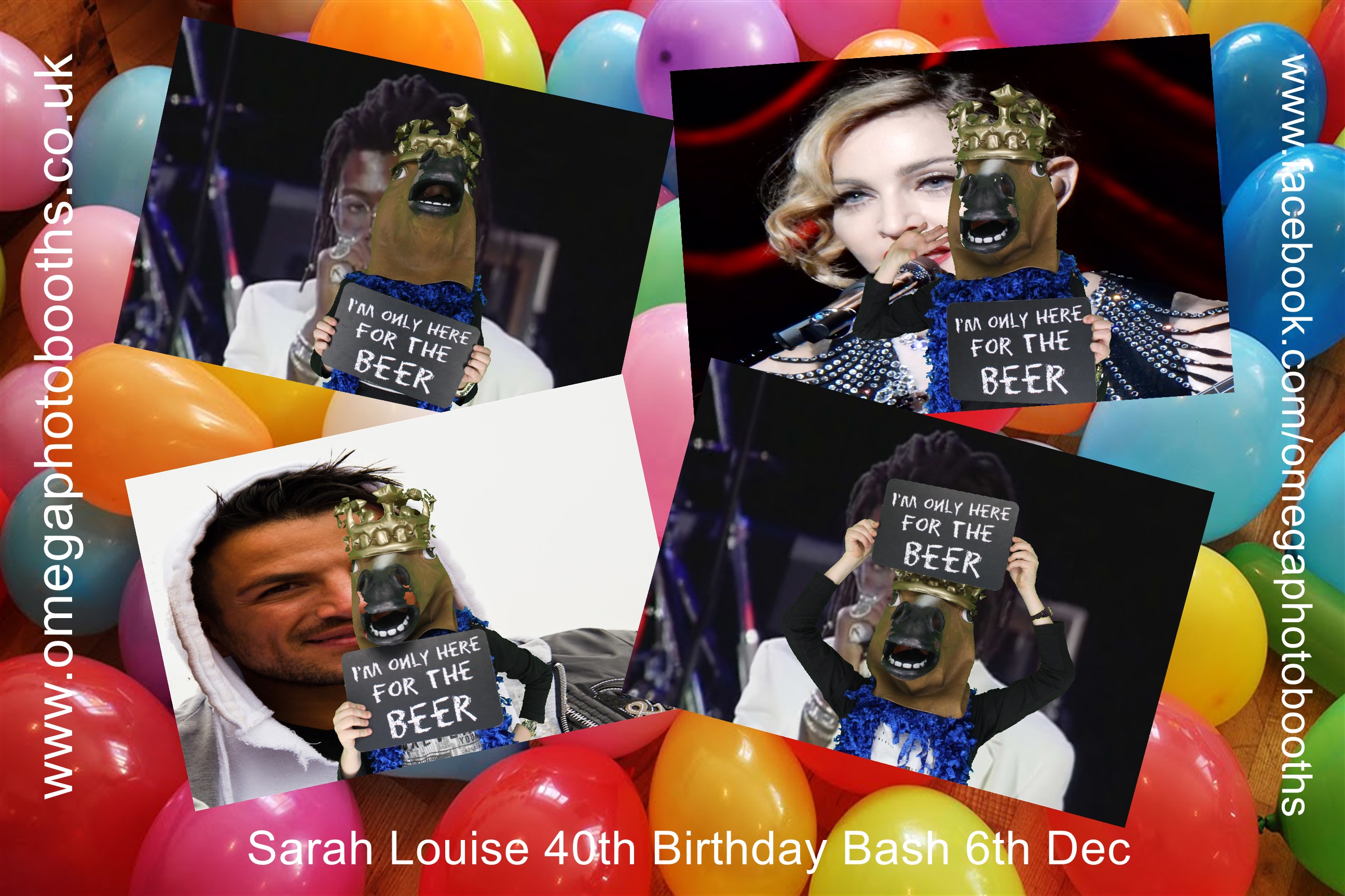 Sarah Louise 40th  | View more photos from the event at gallery.omegaphotobooths.co.uk/u/Omega-Photobooths/Sarah-Louise-40th